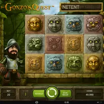 Vinyl Casino - Gonzo's Quest Slot Game - NetEnt